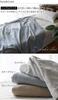 Hiorie Gauze Towel Soft and Made In Single Size X Gray Beige Blanket, Comfortable, 100% Cotton, All-Season, Japan, (135-140 186cm),