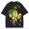3. Gewaschenes T-Shirt 2026 Japanischer Dr. Stone Anime Grafik T-Shirt Vintage Gewaschenes Oversize T-Shirt Herren Damen Kleidung Baumwolle Kurzarm T-Shirts Tops oversize
