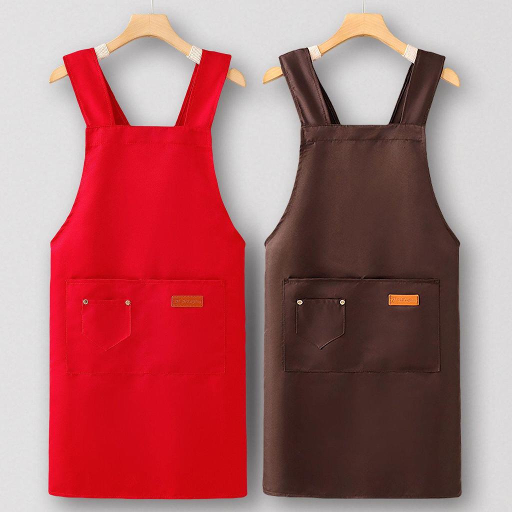 2026 New Custom Logo Workwear Apron for Women - Perfect for Kitchen, Home, and Catering.