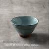 Retro Solid Color Large Ceramic Noodle Bowl - Creative Soup Bowl for Home or Noodle Shop