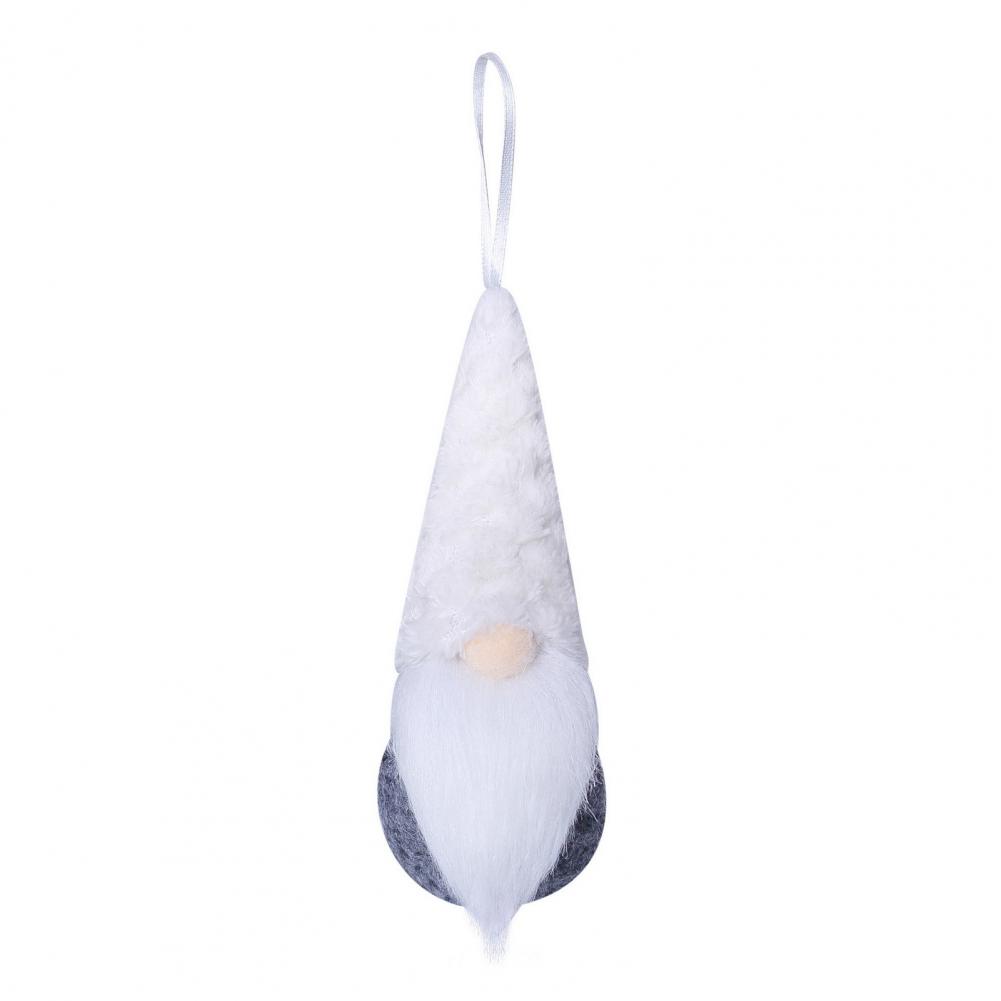 Faceless Gnome Doll Hanging Christmas Dwarf Ornament Festive Christmas Gnome Ornaments Plush Faceless Dolls Cheerful Holiday