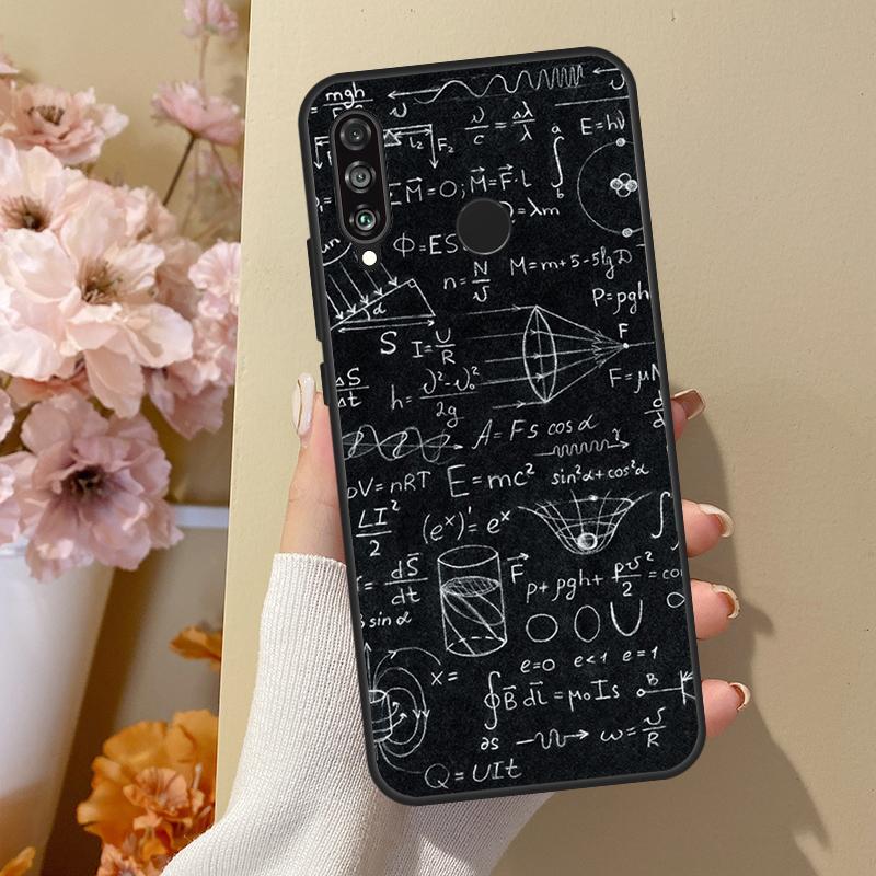 Science Chemistry Caffeine For Huawei Nova 10 SE 9 3i 7i 8i 11i 12i Y73 Y90 Y70 Y72 Y61 Y91 P60 Pro P40 P30 Lite Case
