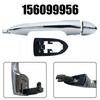 Car Door Handle Without Hole For AlfaRomeo Hole Giulietta 2010-20 156099956 ABS Door Exterior Grip Puller Silver