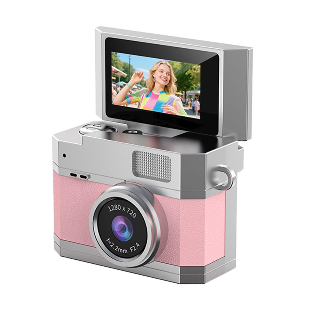 0.96 Inch Mini Camera Retro CCD Digital Camera Vintage Small Camcorder Portable Video Recorder Camera for Outdoor Travel Sports