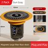 Floor Drain Deodorizer, Anti-Odor Device for Sewer, Silicone Mat, Small Insect Cover, Universal Anti-Odor for Bathroom, Old-Style