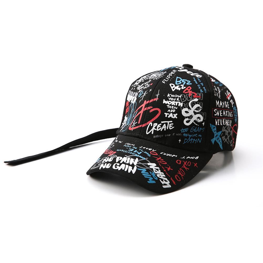 Fashionable Unisex Graffiti All-matching Baseball Cap