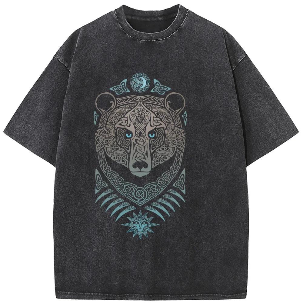 Grams Of High-Quality Washed Old Tshirt New Style T Shirt Streetwear Men Washed T-shirts