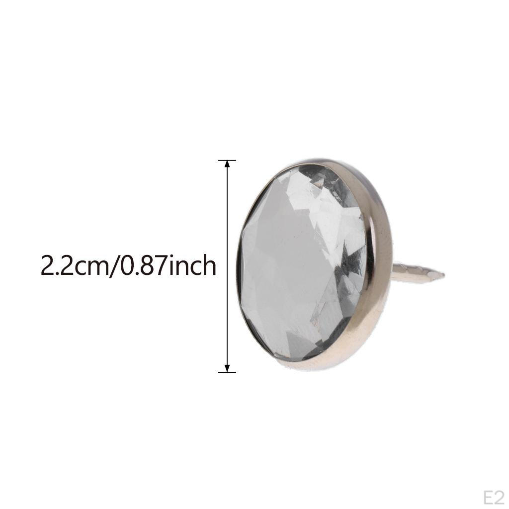 25 Tlačítka na opěrku hlavy pohovky Hřebíčky Čalounění 0 mm 22 mm