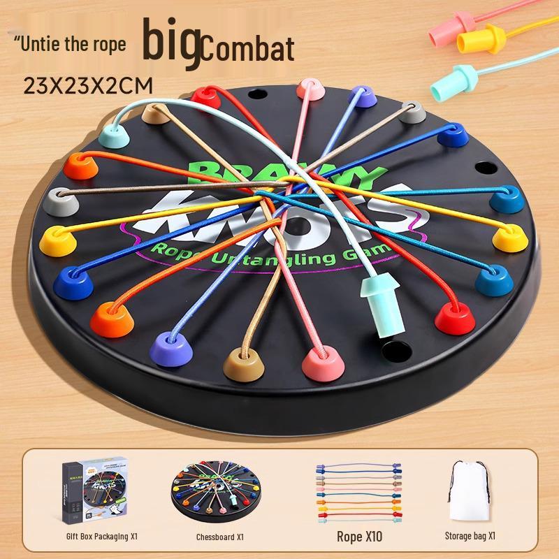 Unravel the Rope: Interactive Brain Training Game for Kids 6+