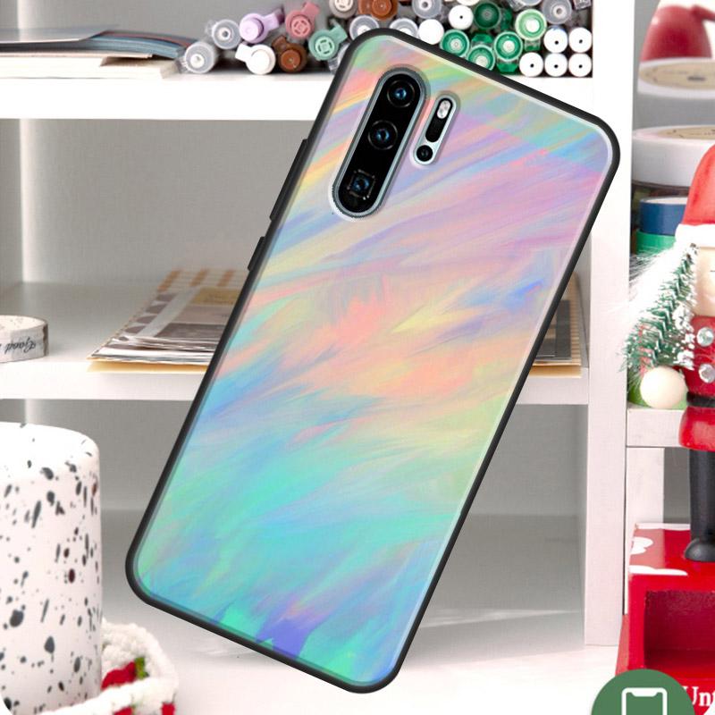 Opal Stone Iridescent Case For Huawei Nova 9 10 SE Y61 Y91 Y60 Y70 Y90 5T 7i 8i 11i 11 Pro P20 P30 P40 Lite Cover