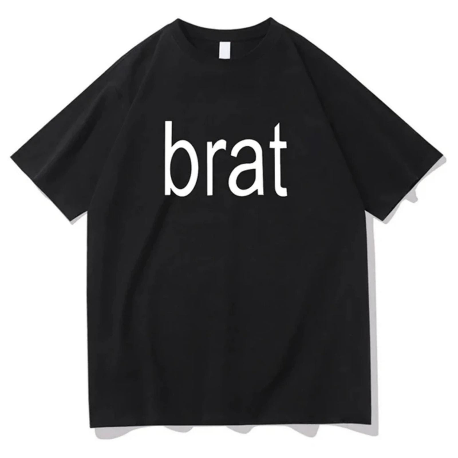 Charli Xcx with Special Guest Shygirl T-Shirts Brat Album Retro Men Women Clothing Aesthetic Unisex Streetwear Cotton 83002 S