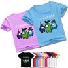 T-shirt Jeu Imposteur Crewmate Garçons Filles Col Rond T-shirt Enfants
