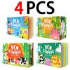Montessori Baby Busy Book My First Quiet Book Paste Early Learning Education Plaything Kids Plaything Matching Game For Babies