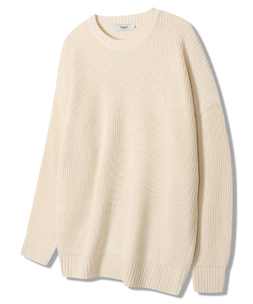 POLYGRAM Daily Hazzi Oversized Round Knit - 6 Colors