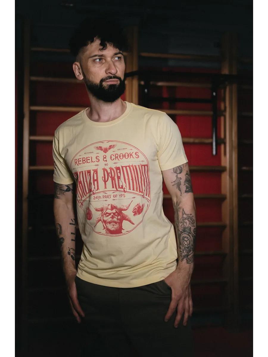 Black t-shirt Spartak Boxing, sport, for team fans L