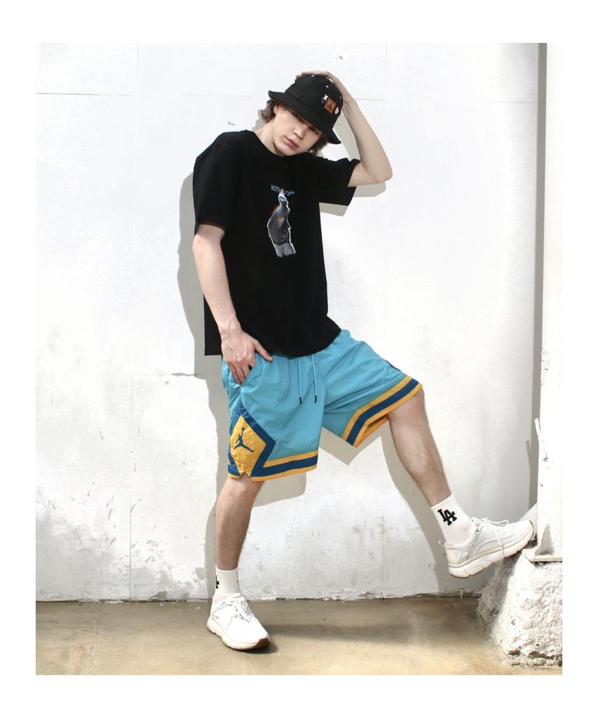 Nattingon Men In Black Graphic Short Sleeve Tee Black