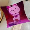 Anime T-Turbo Granny Cat Pillow Gift Home Office Decoration Bedroom Sofa Car Cushion Cover Case 45X45