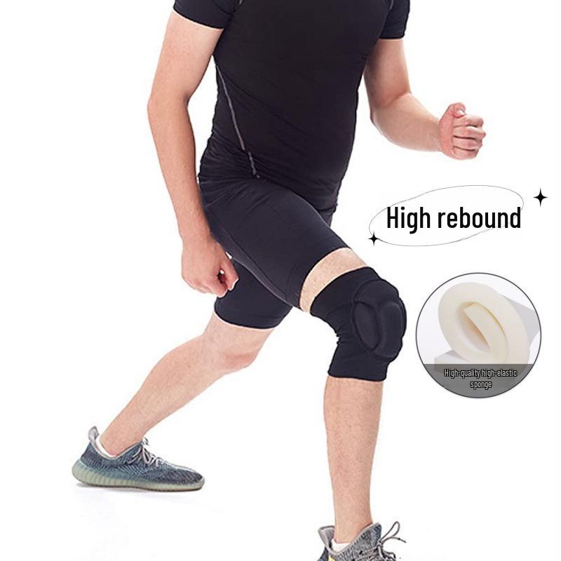 

Унисекс противоскользящие амортизирующие наколенники для танцев и спорта - толстые, антистолкновительные защитные накладки