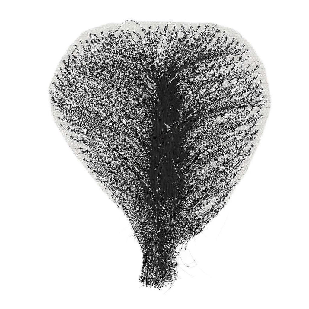 Soft Fake Pubic Hair Men Women Breathable Synthetic Fake Private Hair Accessory for Adding Hair Volume hwy