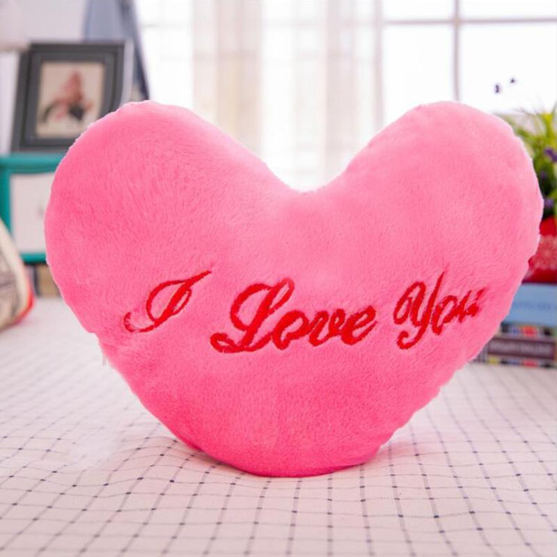 Luminous Pillow Star Cushion Colorful Glowing Pillow Plush Doll Star Heart Bear Paw Led Light Toys For Girl Kids Christmas Gifts