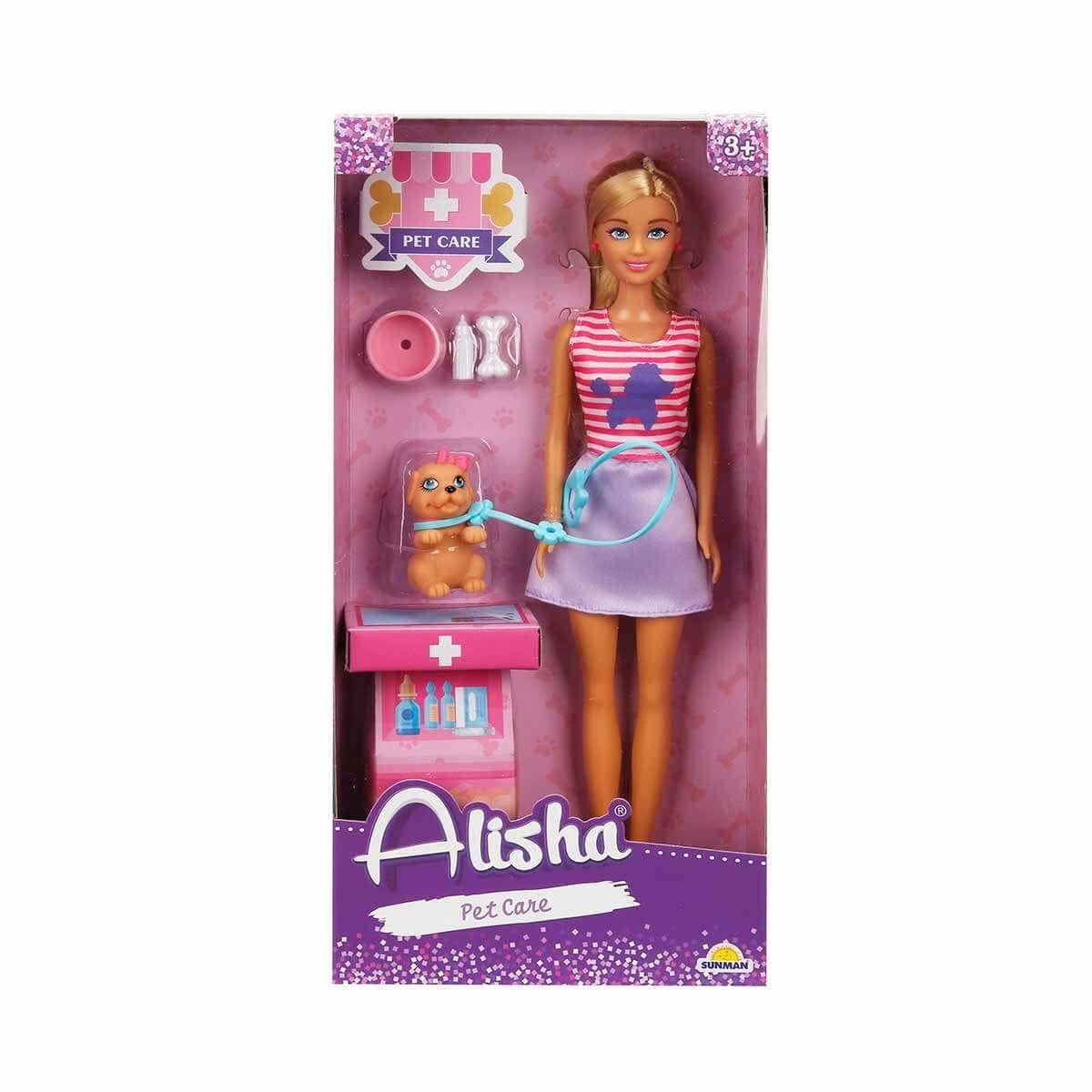 

3384 SUN-RST-SIS-Little Alisha Baby Veterinary Set 29 cm 2A- Sunman