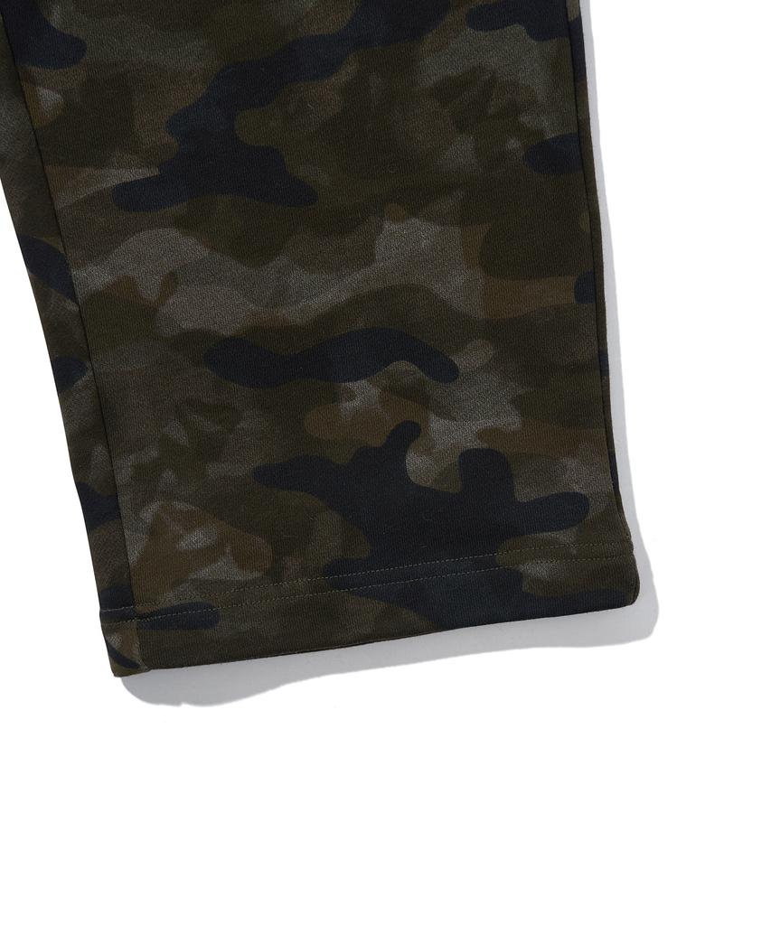 YOUHEE Graphic Camo Sweat Pants_Khaki