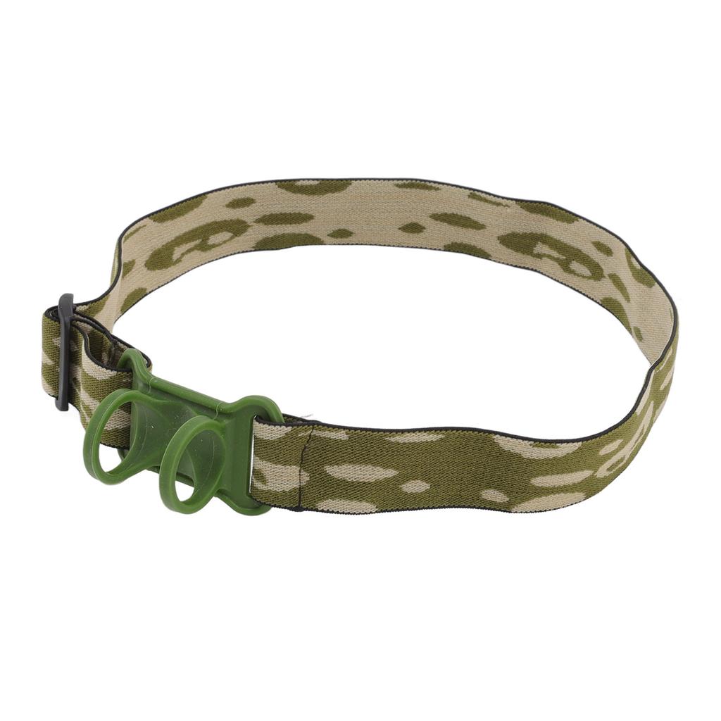 Elastický popruh na čelovku Nastavitelný pásek na čelovku Venkovní jezdecký popruh na čelovku pro 22 až 32 mm