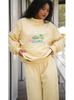 Autumn Women's Loose Fit Mid-High Neck Hoodie - European Size, Trendy Long Sleeve, Comfortable & Casual.