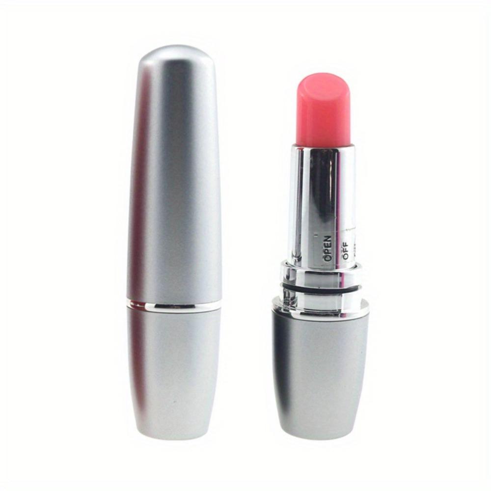 1pc Body-Safe Mini Discreet Lipstick Vibrator Quiet Single-Speed Sex Toy for Women