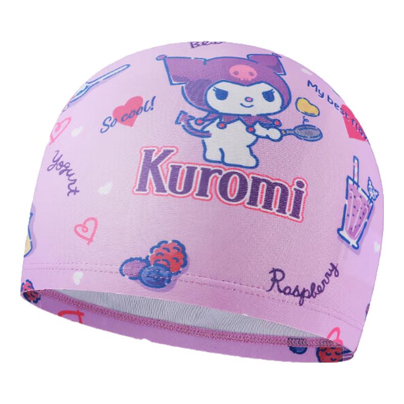 ZOKE Kuromi Print Kids  Swim Cap One Size
