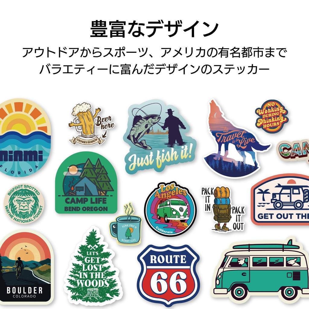 Sticker Pack Route 66 Mother Road L