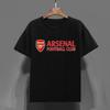 Arsenal Svart Fotbollströja Premium Bomull