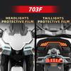 For ZONTES 703F 2024 Motorcycle Accessories Lamp Transparent Protective Film Of Bike Headlight And Taillight Refit Sticker Kit
