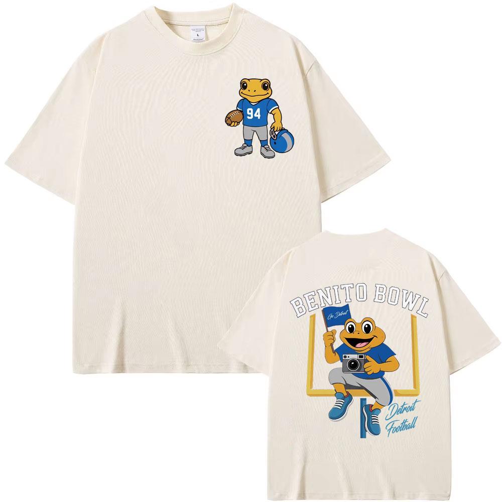 Rapper Bad Bunny Bowl Y2k 2026 Tour T-shirt Benito Bowl Clothing T Shirts Men's Women Harajuku Oversized Vintage Classic T Shirt