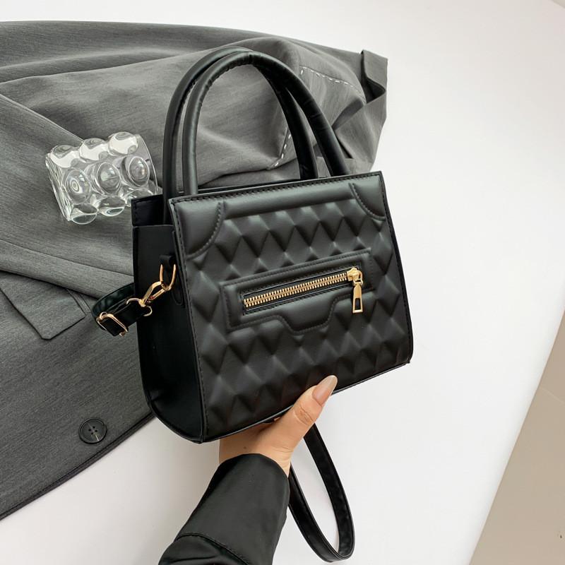 Trendy Women s Underarm Shoulder Bag Versatile Large Capacity Crossbody Tote чёрный