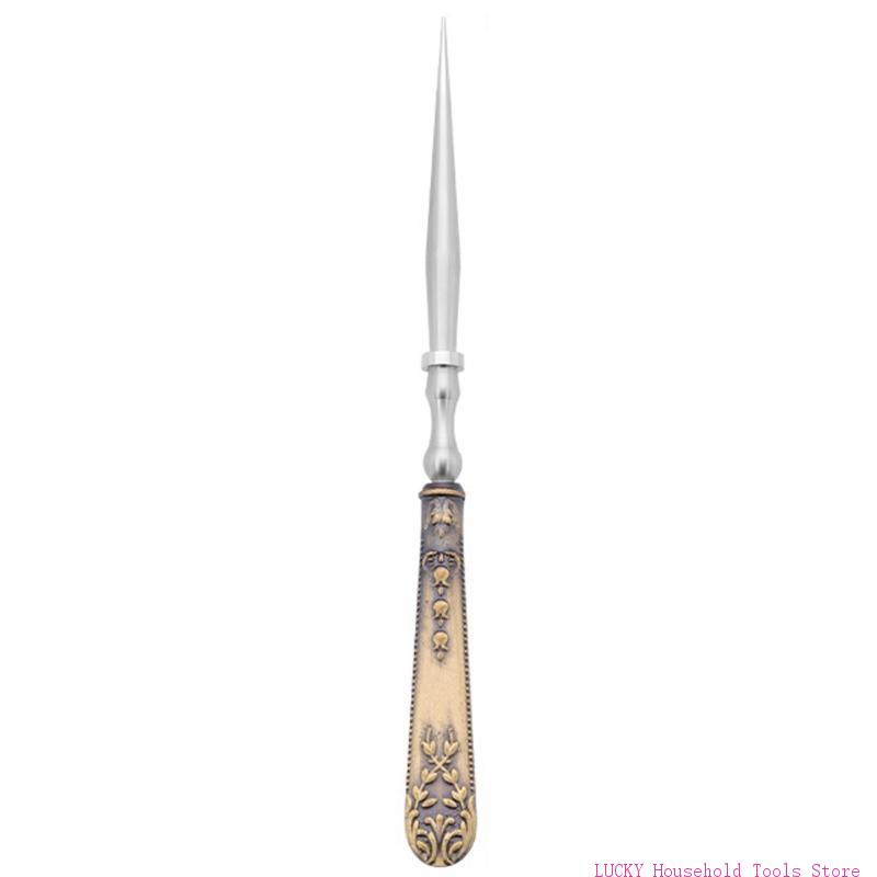 J0MC Европейская Антикварная Шило для Шитья Вышивальное Шило Ретро Шило для Шитья Аксессуары для Рукоделия