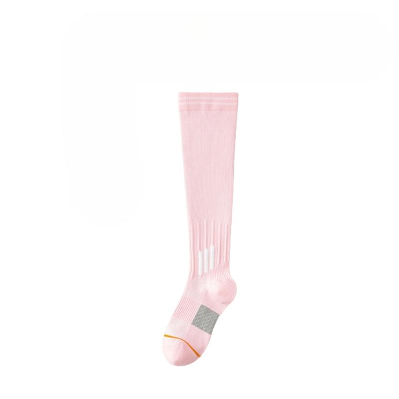 2 Pairs of Women's Professional Fitness Yoga Exercise Pressure Long Leg Socks