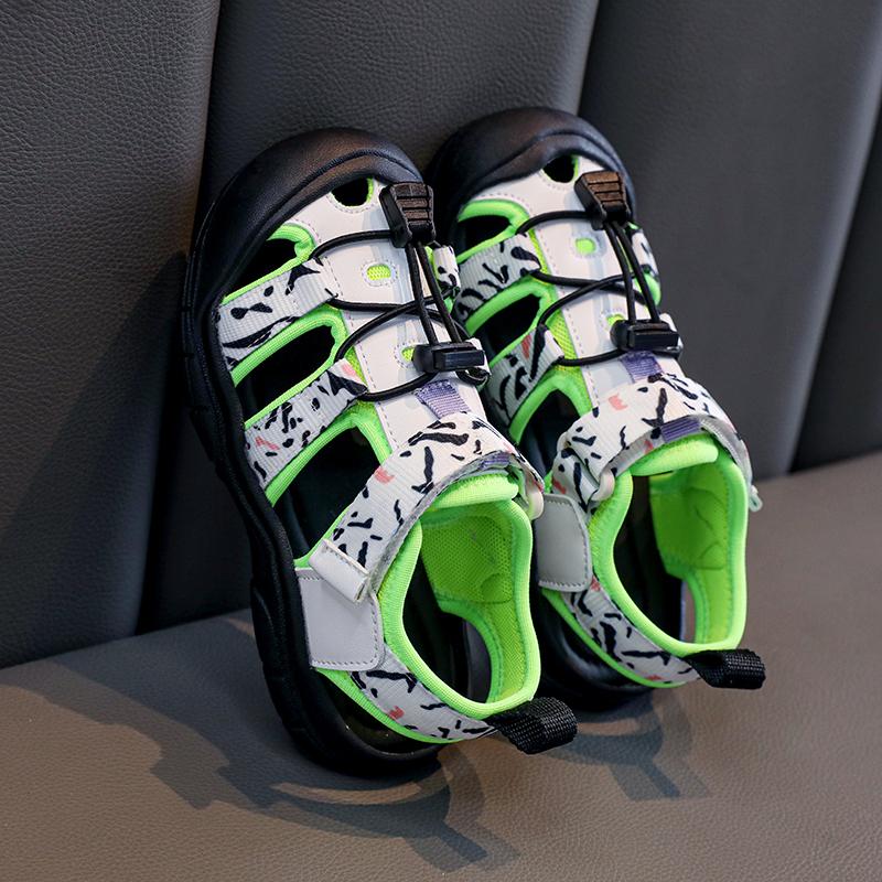 Children's Close Toe Summer Beach Water Shoes Outdoor School Sport Sandals for Kids Toddler Boys Girls