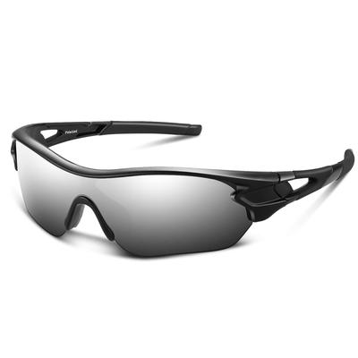 BEACOOL Sportsonnenbrille mit polarisierten Linsen und UV400 TAC UV-Schutz für Männer und Sicher und Radfahren, Wandern, Angeln, Baseball, Golf,