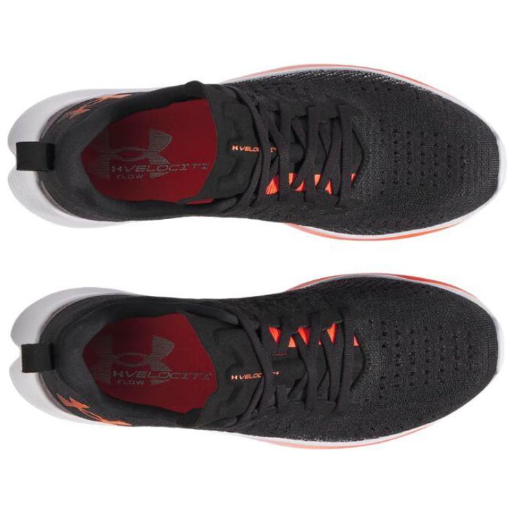 Under Armour Flow Velociti 4 Black Ares Red Men Sneakers Anthracite 3027585-003