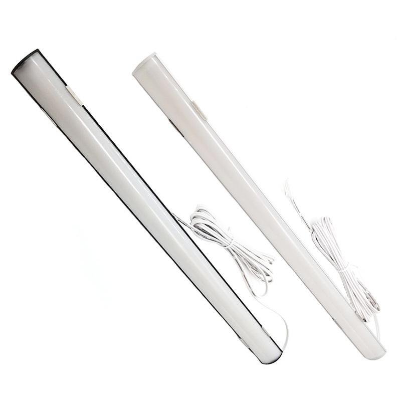 Self-Adhesive LED Cabinet Light - Triangular Surface Mount for Kitchen, Wardrobe, or Display Shelves