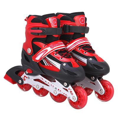 New Men's and Women's Adult Skates Children's Full Set of Roller Skates Flash Wheel Inline Roller Skates