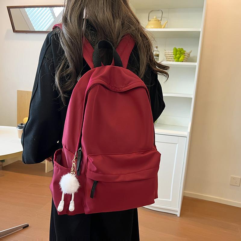 Backpack New Japanese Versatile Female College Students Class School Bag Male Casual High School Students Computer Backpack Tide