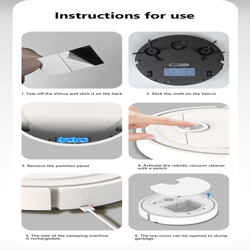 Xiaomi 3 In 1 Sweeping and Vacuuming Wireless Vacuum Cleaner Smart Wireless Robot for Home Floor Washing Carpet Pet Hair 2025