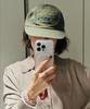 Yunibeoseugameonteu Universe Signed Long Bill Washed Cap_Olive