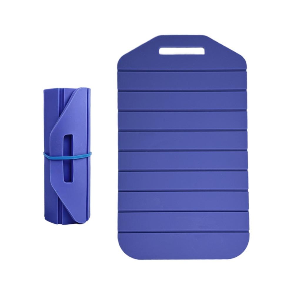 Non-Stick Folding Cutting Board Flexible Food Prep Tool Kitchen Chopping Mat  Kitchen Supplies синий