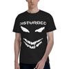 JOISOMI Men's T Shirt Disturbed Band Men's Crew Neck Short Sleeve T-Shirt Fashion Casual Lightweight Workout Shirts