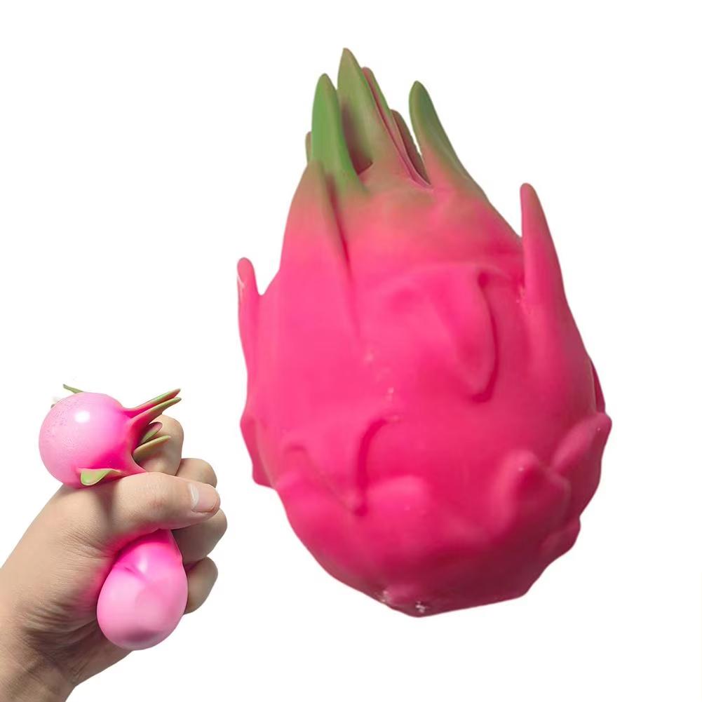 Stress Relief Toy Mango Squishy Ball Super Slow Rebound Decompression Fidget Butter Toy Anxiety Relief