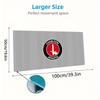 Charlton Athletic F.C Druck Kissen Rutschfest Laptop Tablet Großes Mauspadd XXL Matte Mini-PC Spielmatte Mit Verriegeltem Rand