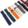 Zweifarbige weiche Silikon-Uhrenarmbänder für Amazfit Cheetah (Quadrat) Magnetischer Schnallenriemen für Amazfit GTR Mini/GTS 2 3 4/Bip 3 Pro